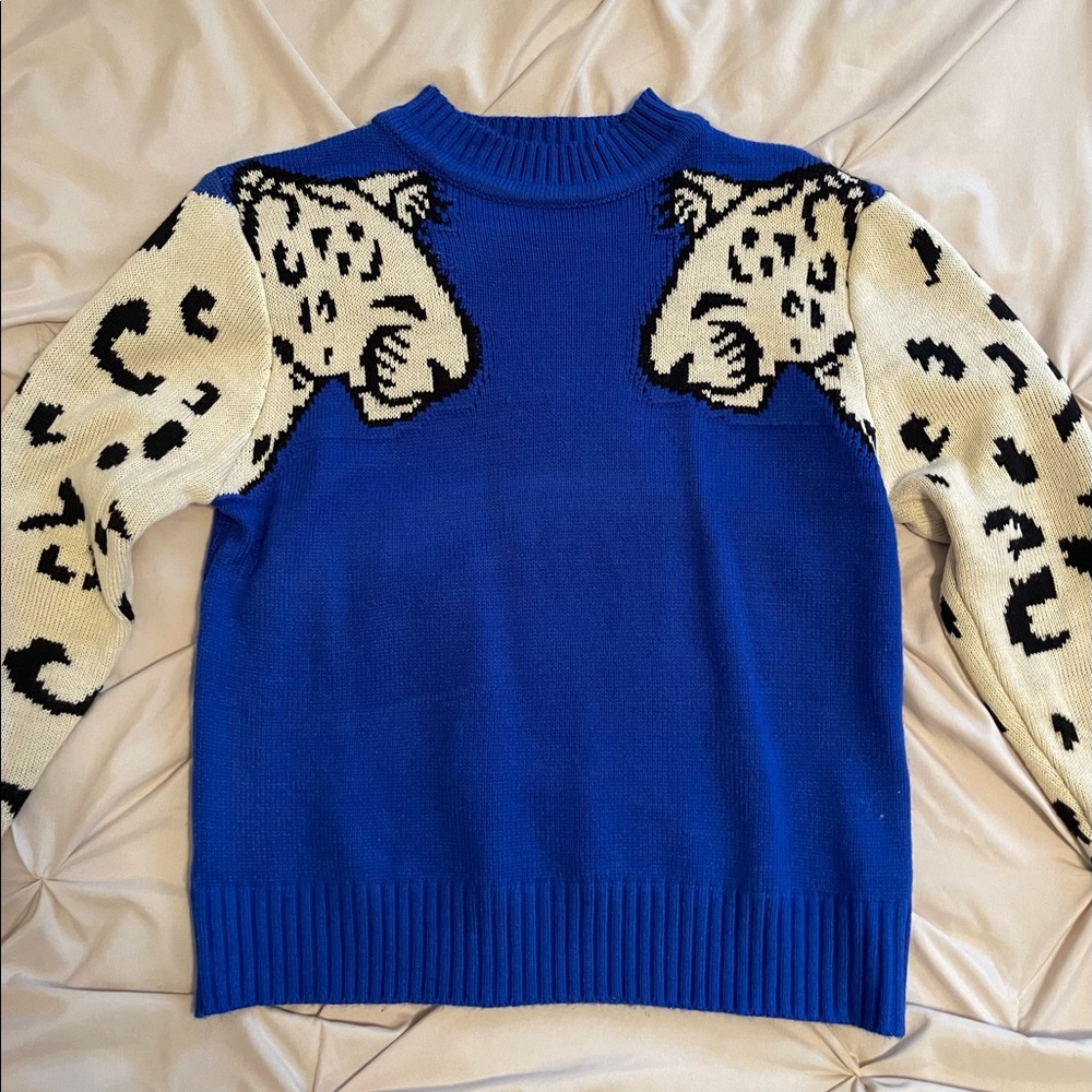 Leopard sweater